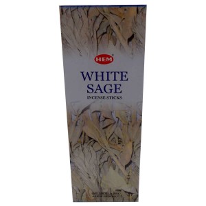 Beyaz Adaçayı Kokulu 20 Çubuk Tütsü - White Salvia