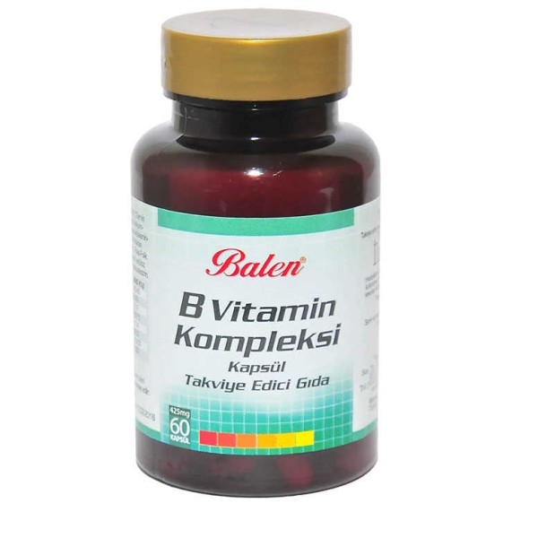 B Vitamin Kompleksi 60 Kapsül