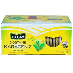 Bergamot Aromalı Siyah Çay 25 Süzen Poşet