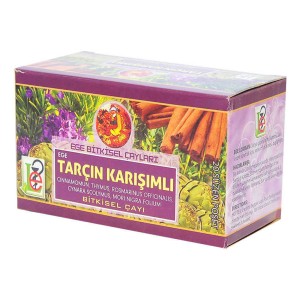 Tarçın Karışımlı Bitkisel Çay 20 Süzen Poşet