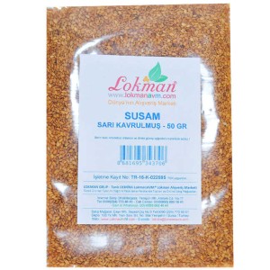 Susam Kavrulmuş Simitlik Sarı 50 Gr Paket