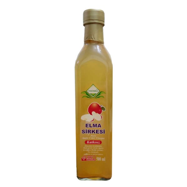 Elma Sirkesi Cam Şişe 500 ML