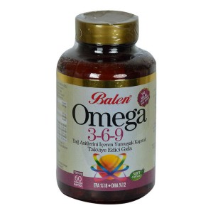 Omega 3-6-9 1585 Mg x 60 Yumuşak Kapsül EPA-18 DHA-12