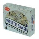 Beyaz Adaçayı Kokulu 10 Konik Tütsü - White Sage