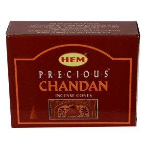 Chandan Değerli Mistik Kokulu 10 Konik Tütsü - Precious Chandan