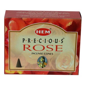 Gül Kokulu 10 Konik Tütsü - Precious Rose Incense Cones