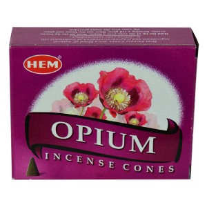 Haşhaş Kokulu 10 Konik Tütsü - Opium