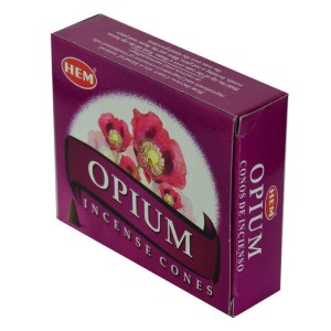 Haşhaş Kokulu 10 Konik Tütsü - Opium