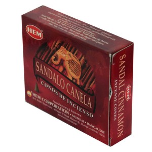 Sandal Tarçın Kokulu 10 Konik Tütsü - Sandal Cinnamon