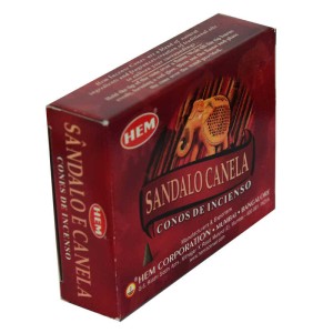 Sandal Tarçın Kokulu 10 Konik Tütsü - Sandal Cinnamon