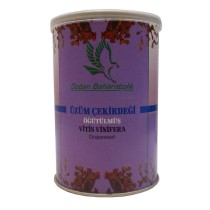 Üzüm Çekirdeği Öğütülmüş Doğal 150 Gr Teneke Kutu