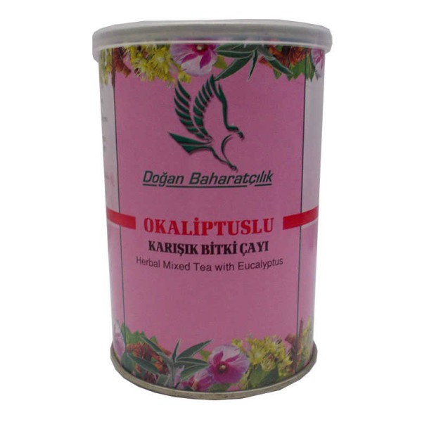 Okaliptuslu Karışık Bitkisel Çay 100 Gr Teneke Kutu